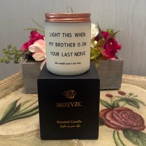 NEW Funny Sister-in-Law Lavender Scented Candle with Box